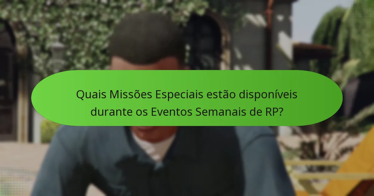 Quais Recompensas Únicas podem os jogadores ganhar nos Eventos Semanais de RP?