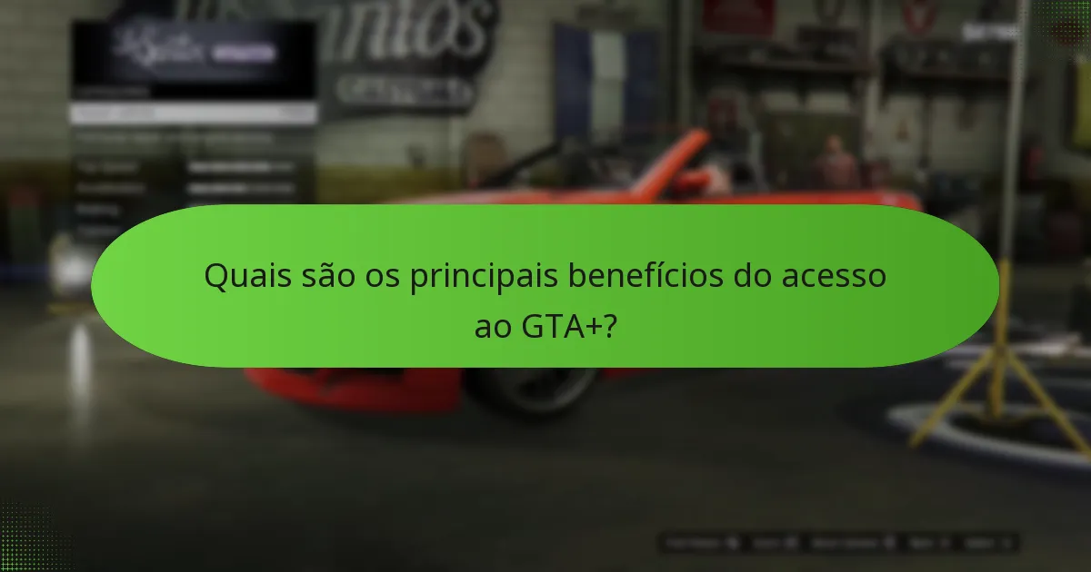 Como é que o GTA+ se compara a outros serviços de assinatura?